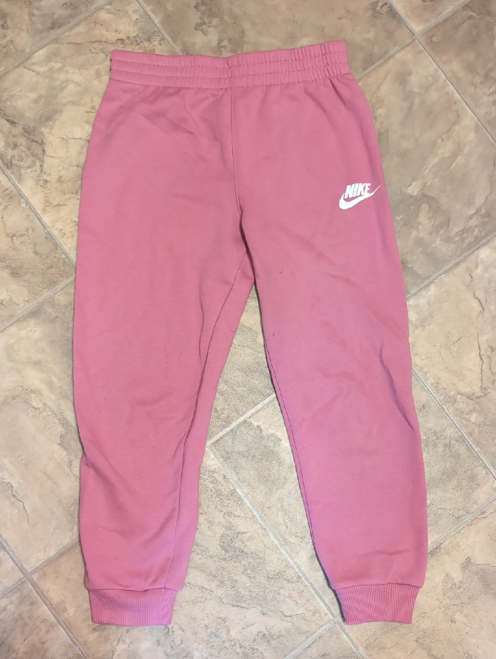Nike Girls Rose Pink Jogger Sweatpants